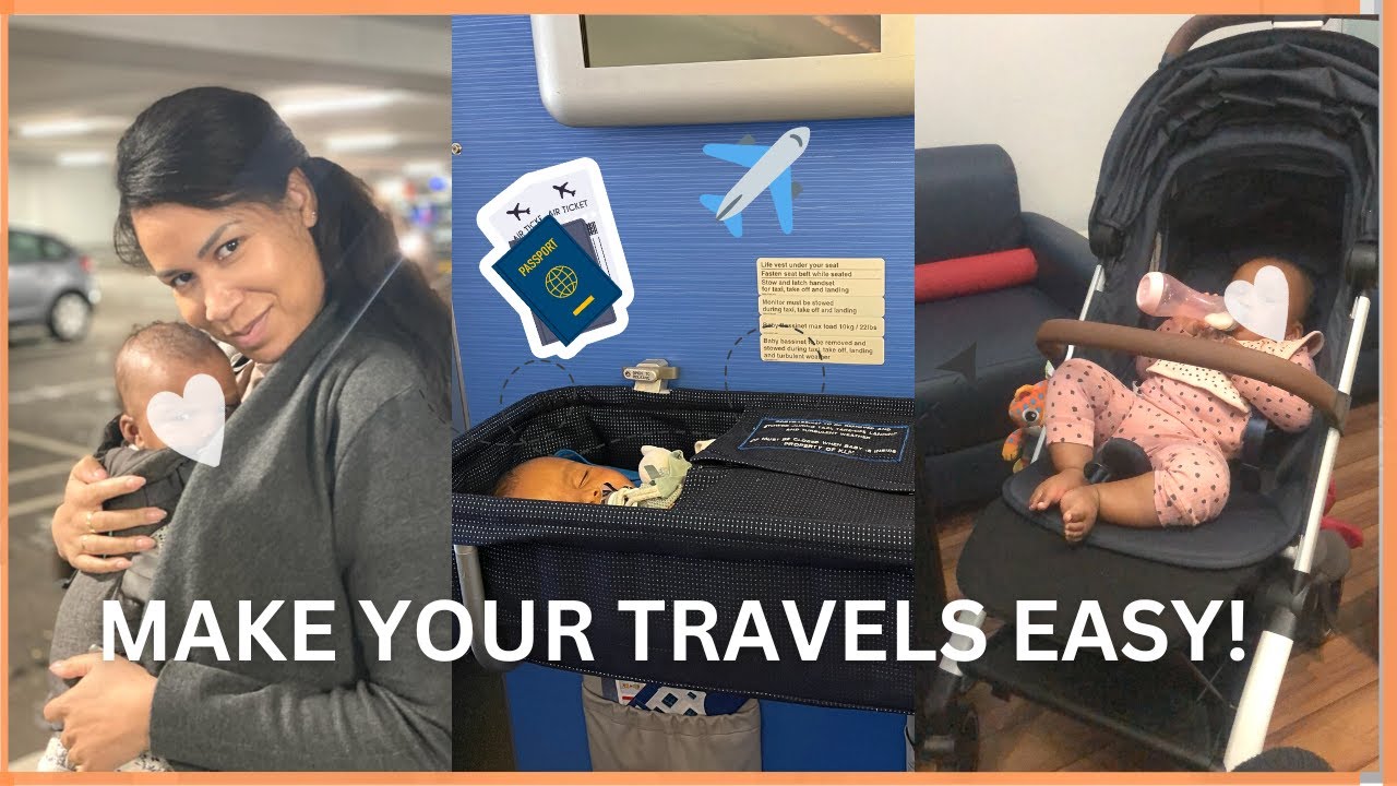 ✈️ 10 Tips for Stress-Free Travel with a Baby/Toddler