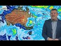 Australia 7 Day Rain & Temp trends as NSW gets downpours