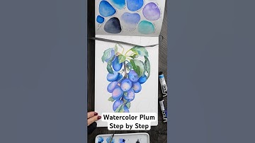 Glazing Blue Watercolors 💙