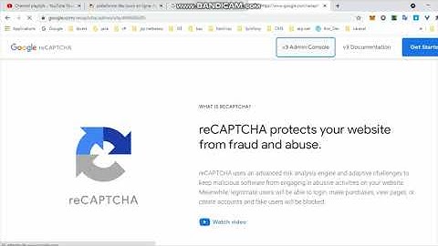 Moodle : Authentification , Configuration reCAPTCHA