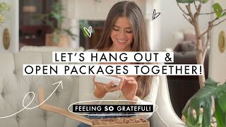 Hang Out With Me! Let&#39;s Open A Bunch of New Packages Together: Style, Beauty, &amp; Home
