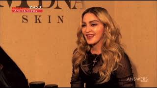 Madonna MDNA Skin promo in Tokyo HD