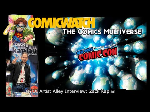 New York Comic Con 2025: Artist Ally Interviews - Zack Kaplin