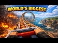 Minecraft Mein Banaya World Ka Sabse Bada Roller Coaster 🎢 (POV Ride)