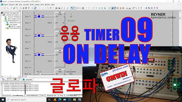 ✅GMWIN 09 글로파 Timer OnDelay 응용 날씨   LS GMWIN GLOFA PLCs GM4👌#tech #tecnología🚀🔌.