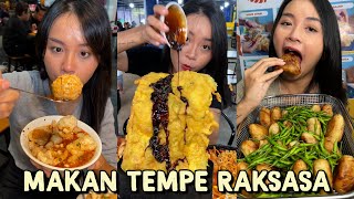 MAKAN TEMPE MENDOAN RAKSASA!! - TIKTOK KULINER 1 MENIT MAKAN MAKANAN