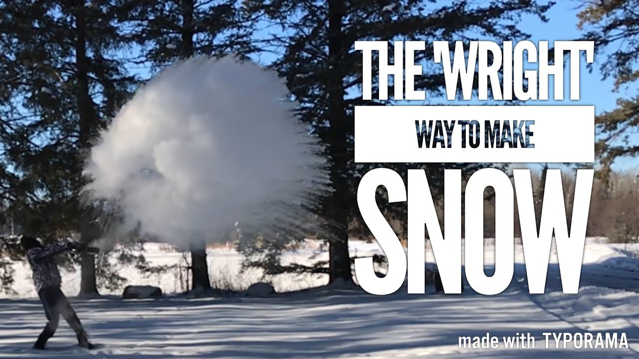 Throwing Hot Water in Winter Experiment (Mpemba Effect) YouTube