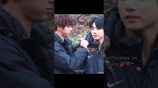 Bts Jin Gently Ziped Jungkook Jacket☺️❤️ #bts #shortsfeed #trendingshorts