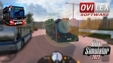 Bus Sim 2023 By Ovilex Software Released!!!!!! First-look Gameplay | Bus simulator game for Android