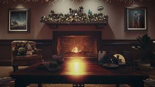 Starfield - Cozy Winter Holiday Fireplace