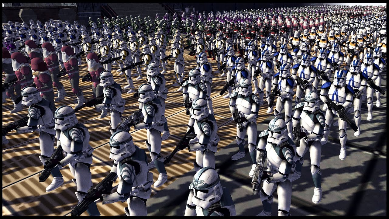 Игра новые клоны. Клоны Звёздные войны 501 Легион один. 501 Легион в батл фронт 2. 501 Легион клонов. Star Wars: Legion – b1 Battle Droids.