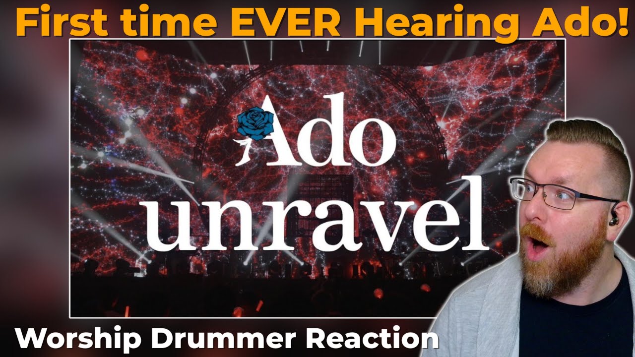 First EVER Reaction to Ado | Worship Drummer Reacts to "Unravel (LIVE" by Ado