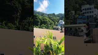 Вид из отеля Kalim resort. patong phuket горы