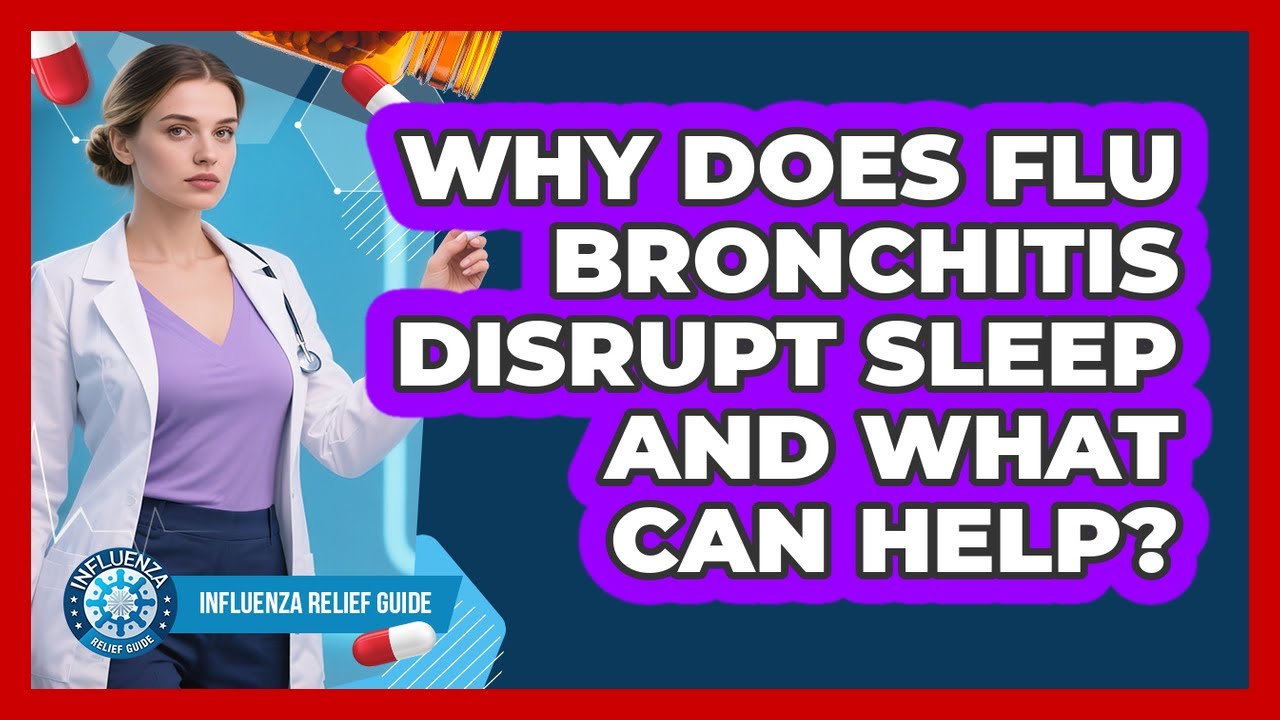 Why Does Flu Bronchitis Disrupt Sleep And What Can Help? - Influenza Relief Guide