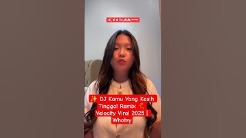 DJ Kamu Yang Kasih Tinggal Whotsy Remix 🔥 Dance Velocity TikTok Viral 2025 #dancetutor #djremix #fyp