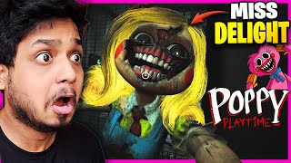 SCARIEST TEACHER MISS DELIGHT🎃 - Poppy Playtime Chapter 3 (Hindi) #2