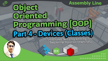 4. PLC Object Oriented Programming OOP of Assembly Line by Codesys simulated in factory IO #tutorial