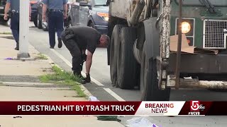 Information Person hit by trash truck near Lynnway McDonald's News