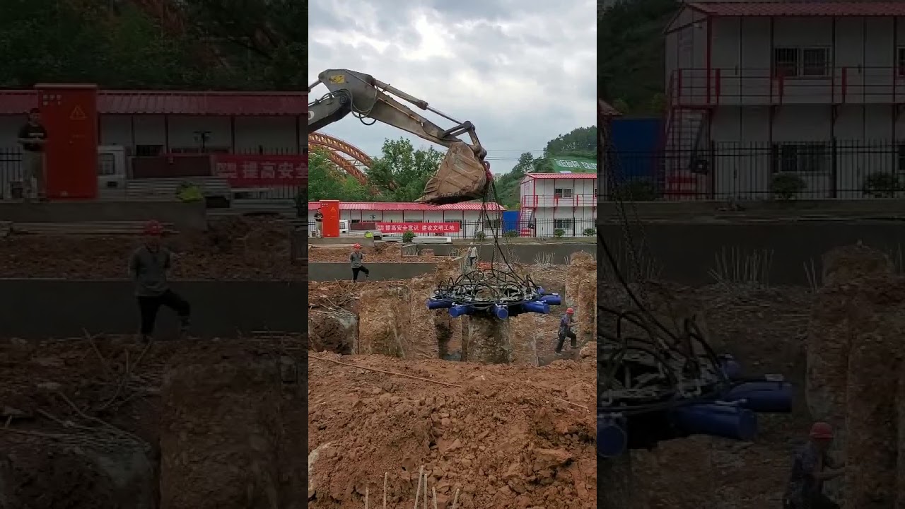 YG Machinery Hydraulic Pile Breaker / Hydraulic Pile Breaker/Pile Crusher