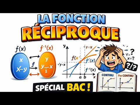 Fonction réciproque [Bijection] - YouTube