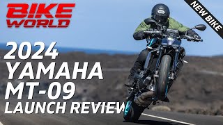2024 Yamaha MT-09 | Launch First Ride Somewhere Sunny With Chris Northover by Bike World 115,811 views 2 months ago 10 minutes, 5 seconds