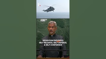 Jaishankar Outlines India