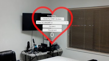HoloLens Heart Rate Monitor Bluetooth LE Plugin Demo