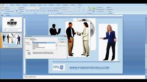 Powerpointskills - create silhouettes from color photos