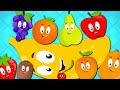 Ten Little Fruits | Fruits Song | Nursery Rhymes For Kids | Baby Songs