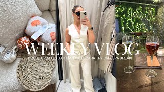 WEEKLY VLOG: Exciting house updates, Autumn decor, Aldi food haul, + a spa break