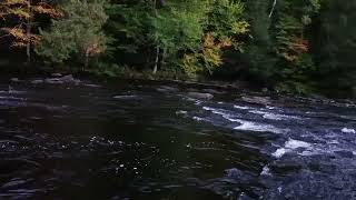 Fall river scene.