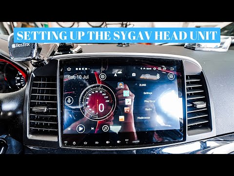 Setting Up The SyGav Head Unit | Evo X |