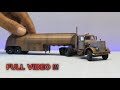 Full making duel trucks 1971 peterbilt 281 handmade