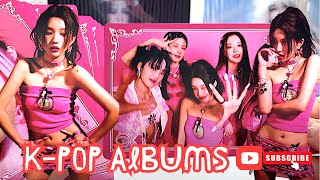 K POP ALBUMS | UNPACKING CARDS AND ALBUMS | K-pop albums! LOMO CARDS! I-DLE | BLACKPINK | BTS