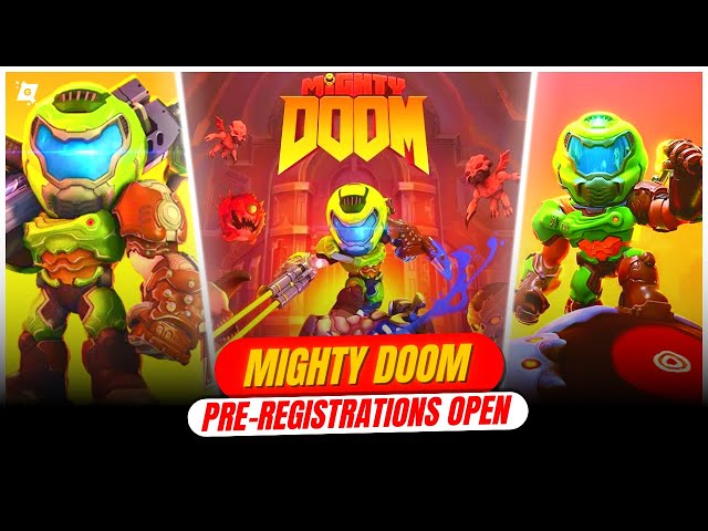 Façam a pré-inscrição em Mighty DOOM hoje mesmo!