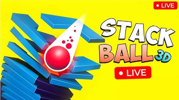 Playing Stack Ball 😄 | Part 1 |  🔴 Live stream |
