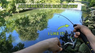 Mifine unstoppable rod review - XUL fishing rod from Ali Express