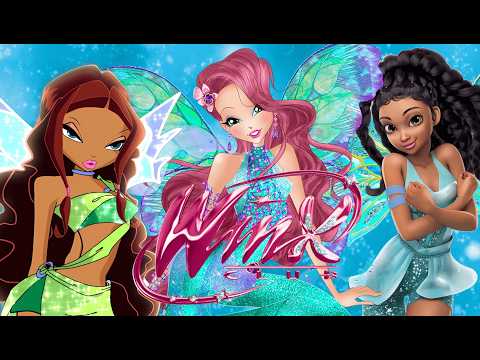 El Club Winx - Todas las Transformaciones de Layla! Todas las Series!