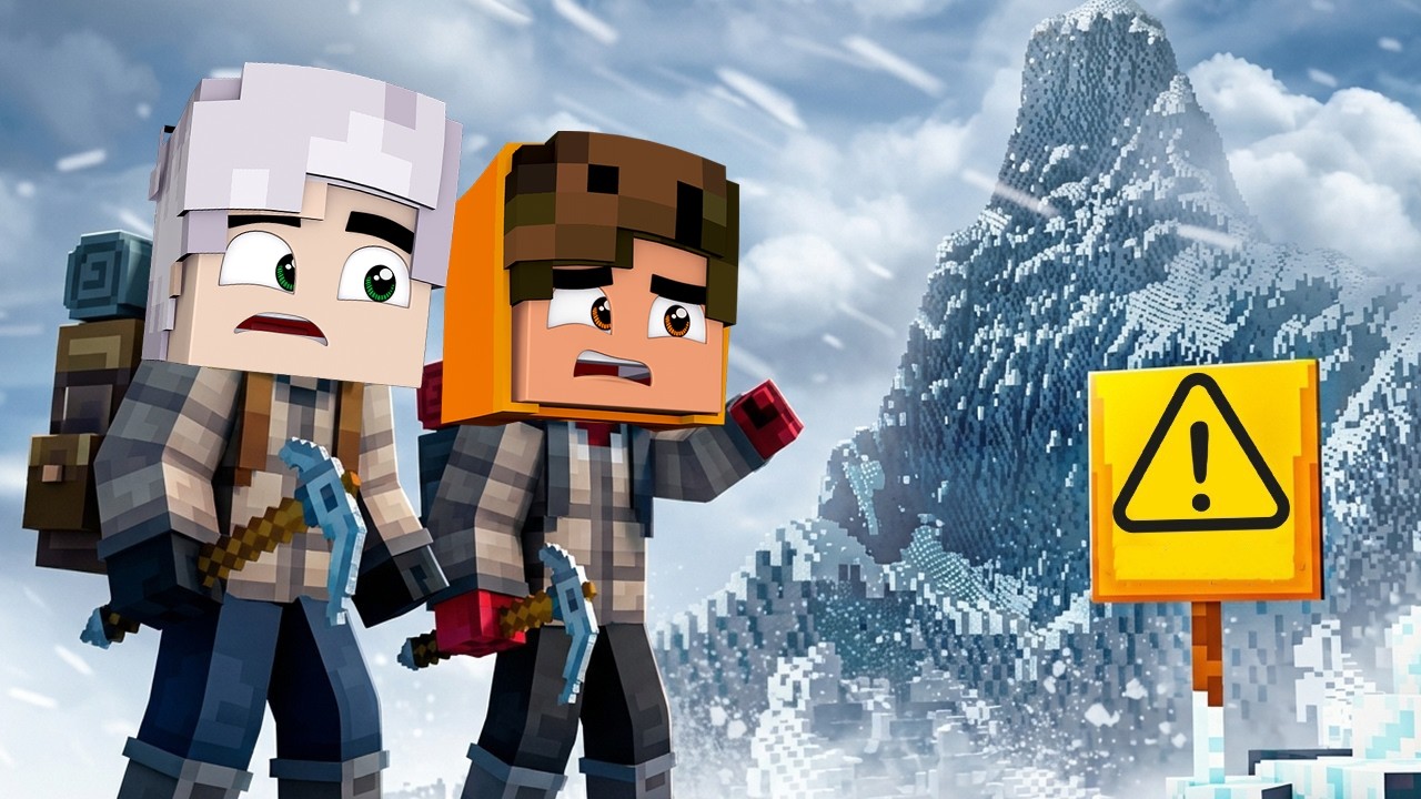 Minecraft მაგრამ ევერესტში ავდივართ!