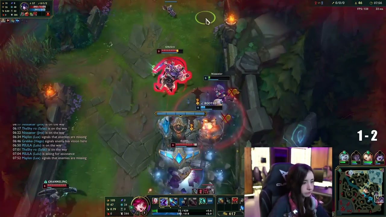 Nissa hace llorar a Shiro con lo mala que es (se flammean)