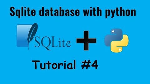 SQLite databases with python | Reading from a table | Tutorial 4