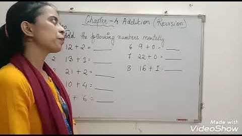 Revision on Mental Addition,Class 1A,25thSep2020@SFSNARENGI