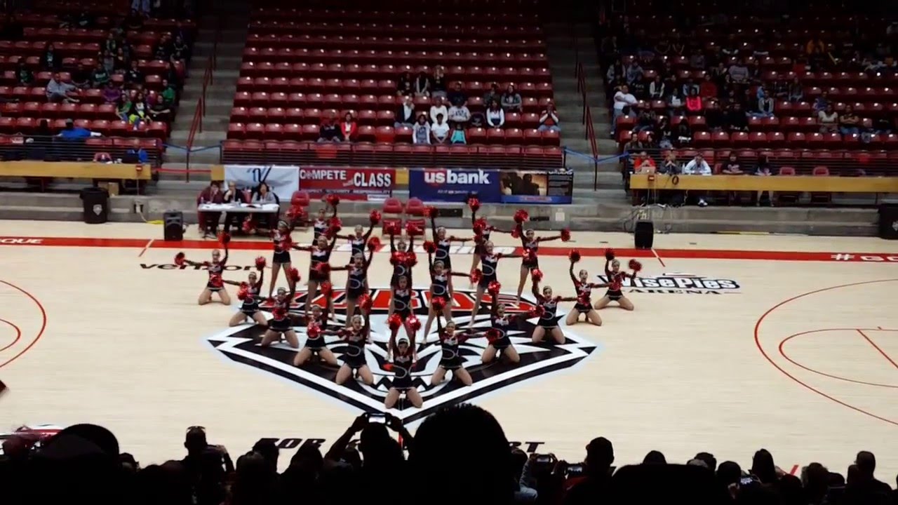 Roswell High School Charlie's Angels Pom 2016