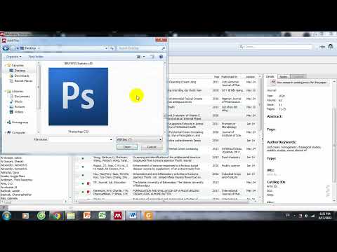 Hướng dẫn thêm tài liệu vào phần mềm mendeley mới nhất