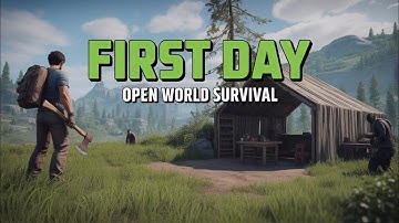First Day In Open World Survival | X Survive Open World Sandbox @TallyGaming999 