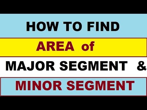 how to find the segment of a circle - A segment of a circle can be defined as the region which is created by a secant or a chord with the corresponding arc of the circle