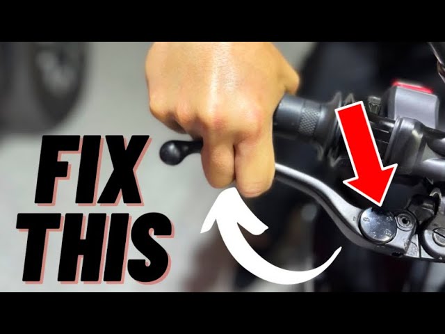 Fix Your Brake Lever Now - Don't Wait!