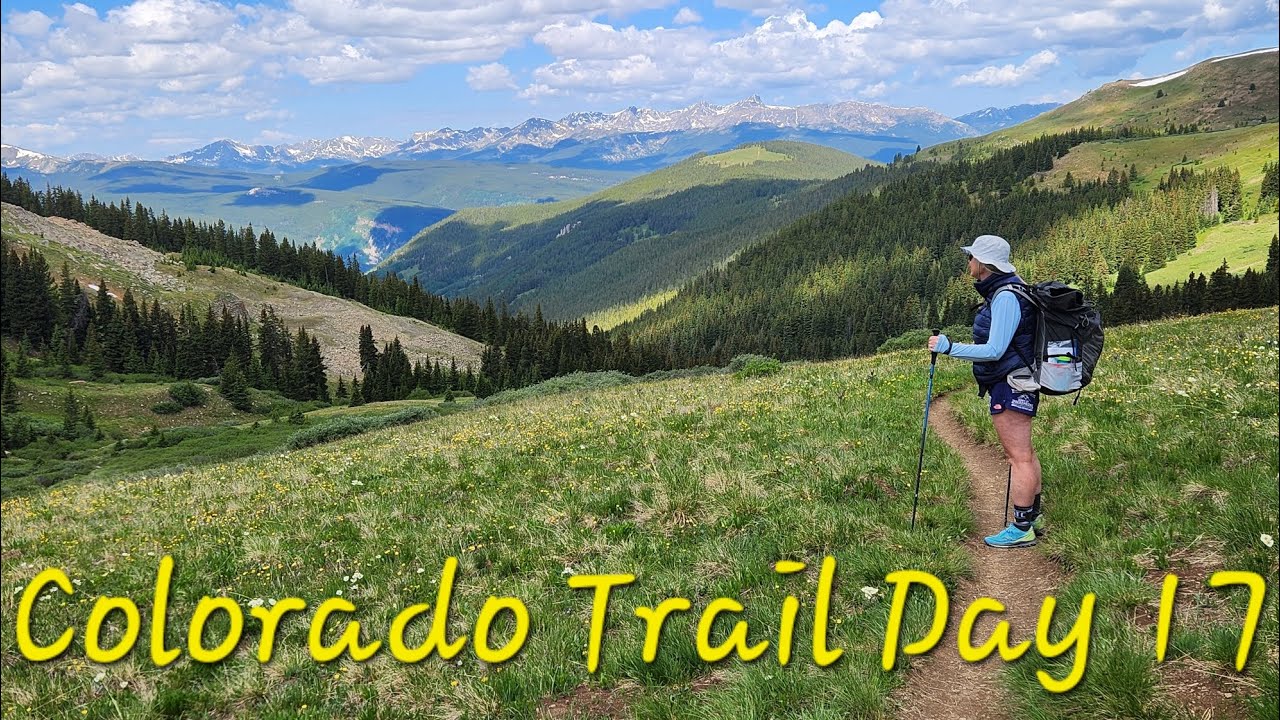 Colorado Trail Day 17 ( Janet's Cabin Trail Junc. to Jones Gulch Rd. ) 125.3 - 136.8 mileage