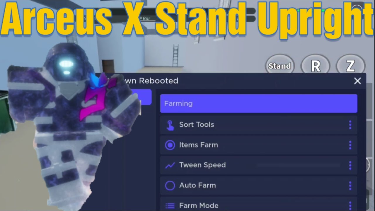 Arceus X Stand Upright YouTube