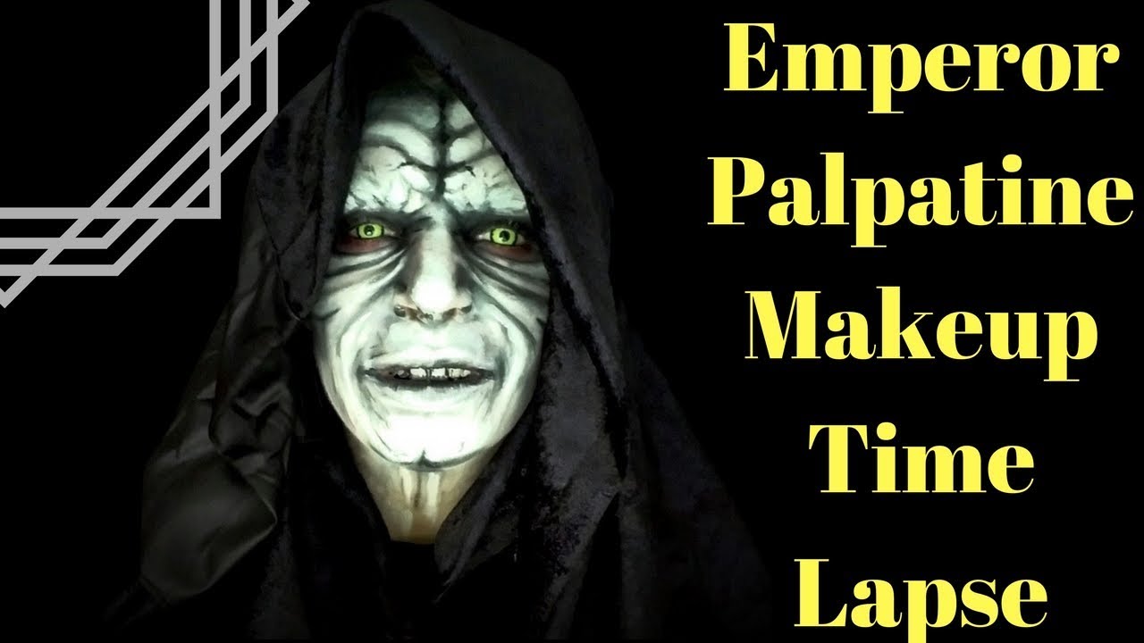 Emperor Palpatine Makeup Time Lapse - YouTube